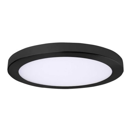 Amax Lighting Amax Lighting 11" Round Platter LED Flush Mount Light, 40W, 120V, 3000K, Black LED-SM15DL/BLK